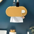 thumbnail image 1 of karymi Wall-mounted Home Living Room Punch- Tissue Box Kitchen Toilet Storage Box Wall-mounted Paper Box Clearance, 1 of 7