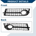 thumbnail image 4 of 1 par de rejilla de luz antiniebla delantera izquierda y derecha para Audi TT 8J 2006-2014 No. 8J0807682/8J0807681, 4 of 7