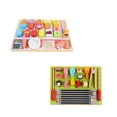 thumbnail image 4 of Juego De Juguetes Para Jugar A Las Casitas Juego De Herramientas De Tienda De Helados De Simulación Juguetes De Madera Para Niños seitruly FN003355-02, 4 of 5