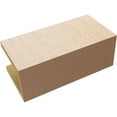 thumbnail image 6 of Ekena Millwork 6"W x 8"H x 16"L Block Woodgrain TimberThane Rafter Tail, Primed Tan, 6 of 6