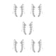 thumbnail image 3 of Qarigey Mujeres Niñas una 7 Crystal Ear Cuffs Hoop Climber Stud Pendientes Star Ear Stud Pin Accesorios de joyería Type4 NO4 Qarigey CBP048047, 3 of 4