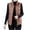 Coffee, variant on Brnmyaeo Women's Quilted Vest Lightweight Warm Puffer Stand Collar Gilet Fashion Sleeveless Zip Up Short Padded Outerwear with Pockets