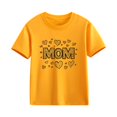 thumbnail image 4 of Delliss Girl's Mother's Day print Summer T Shirt Cute Blouse Tops Crew Neck Girls Short Sleeve Casual Tees 2-13 Years, 4 of 7