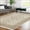 Beige - Cream, variant on Alfa Rich 3x5 Area Rugs, Ultra-Thin, Oriental, Grey Rug, Non-Slip, Machine Washable, Easy Clean, Pet Friendly Runner Rugs, Laundry Rugs