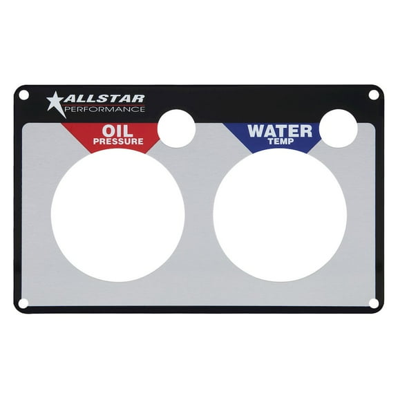 Allstar Performance Repl 2 Gauge Panel OP/WT