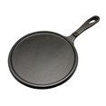 thumbnail image 1 of Crepe Pan Hierro Fundido Redondeo Plancha Redonda para Acampar en El Interior La Al Aire Libre, 1 of 9