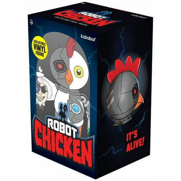 Kidrobot Adult Swim Robot Chicken Medium Vinyl Figure - Walmart.com