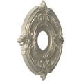 thumbnail image 2 of Ekena Millwork 13"OD x 3 1/2"ID x 3/4"P Attica Thermoformed PVC Ceiling Medallion (Fits Canopies up to 5"), Metallic Silver, 2 of 10