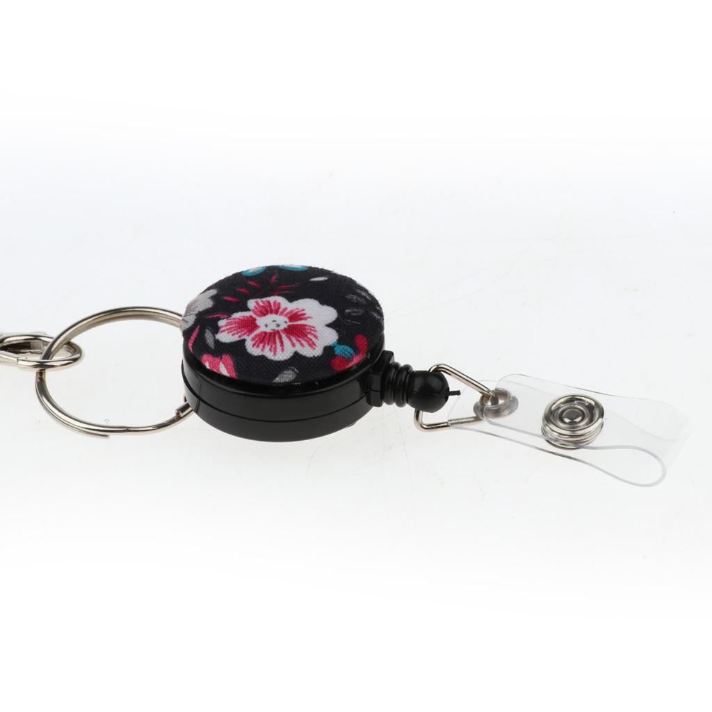 Wxqbjtam Fashion Chinese Floral ID Badge Holders Lanyard Mobile Neck Strap Key Chain Hook 13