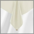 thumbnail image 5 of Lann's Linens 5 Pack 60 x 102 Inch Rectangular Tablecloth, Washable Polyester Fabric Table Cloth for Dining Tables, Restaurants, Weddings - Ivory, 5 of 8