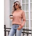 thumbnail image 5 of Zeagoo Sweaters for Women Long Sleeve Crew Neck Casual Pullover Knit Tops Fall Winter Trendy, 5 of 6