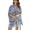 Blue, variant on As Rose Rich Kimonos for Women Summer Swim Cover Up Kimono Cardigan, 2X