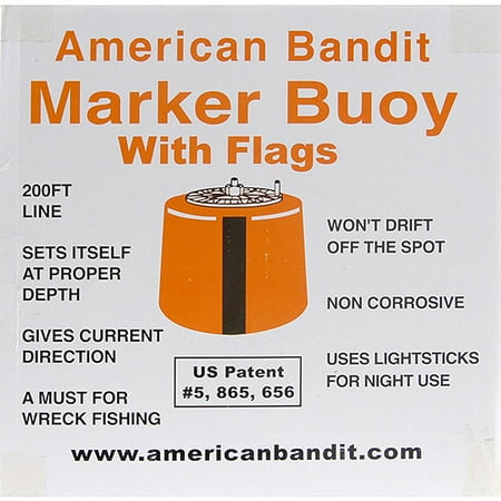 American Bandit Marker Buoy with Flag Kit