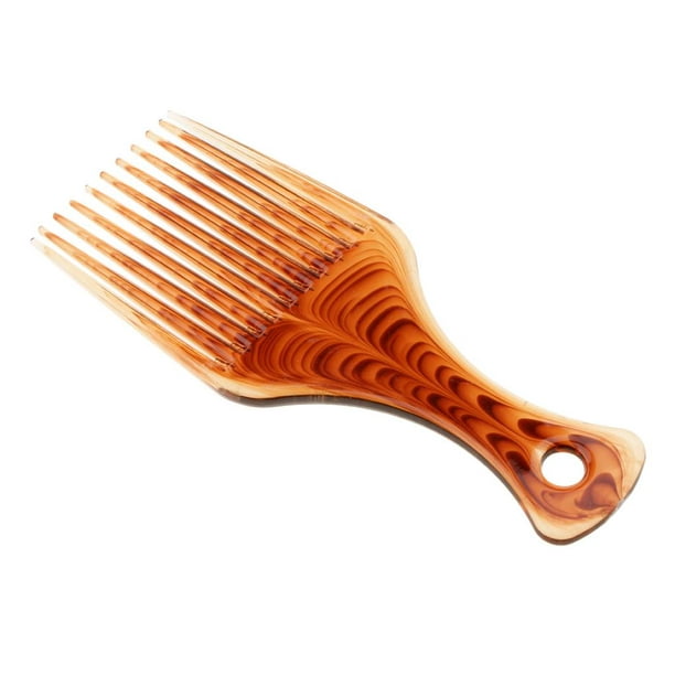 Acheter Peigne à dents larges résistant à la chaleur, accessoires pour  cheveux, brosse large pour cheveux bouclés, Portable pour Salon de coiffure