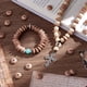 thumbnail image 2 of Perlas de madera PH PandaHall Abacus Rondelle de 12 mm para joyería artesanal, 2 of 6