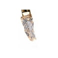 thumbnail image 4 of Living Design 1 Light Gold Metal LED Pendant With A Clear Crystal Stone, 4 of 5