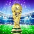thumbnail image 5 of World Cup Football Trophy Resin Replica Trophy Model Soccer Fan Souvenir Gift, 5 of 5