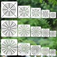 thumbnail image 2 of 15 Pieces Mandala Dot Painting Tool Stencils Set, Reusable Mandala Stencil Template for Rock Wood Ca, 2 of 5