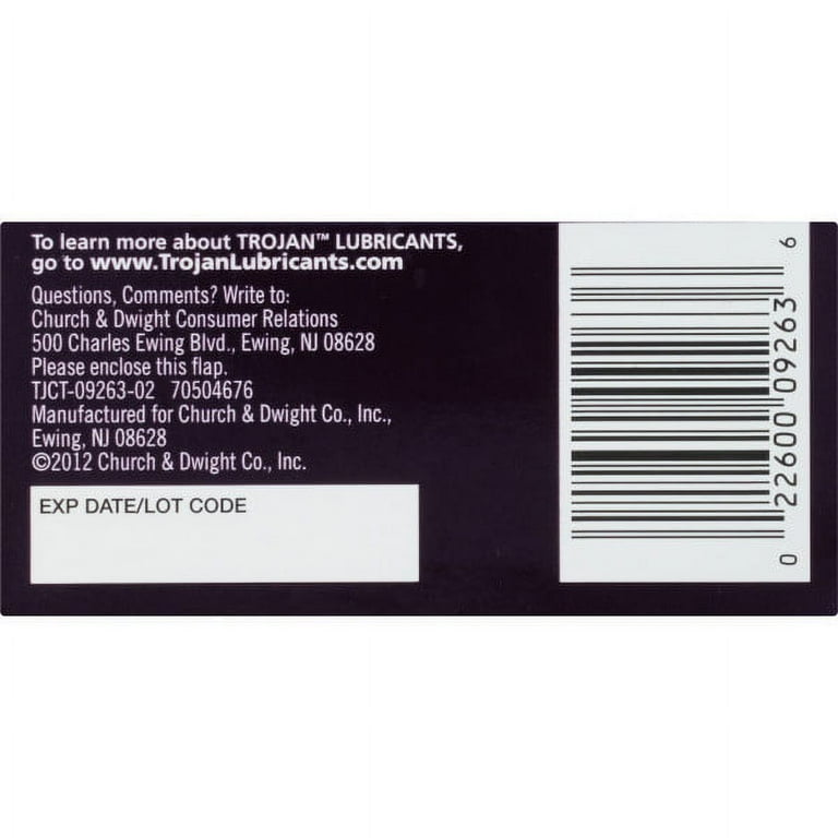 trojan lubricants arouses and intensifies Trojan H2O Sensitive Touch Water Based Lubricant, 5.5 fl oz main image 0