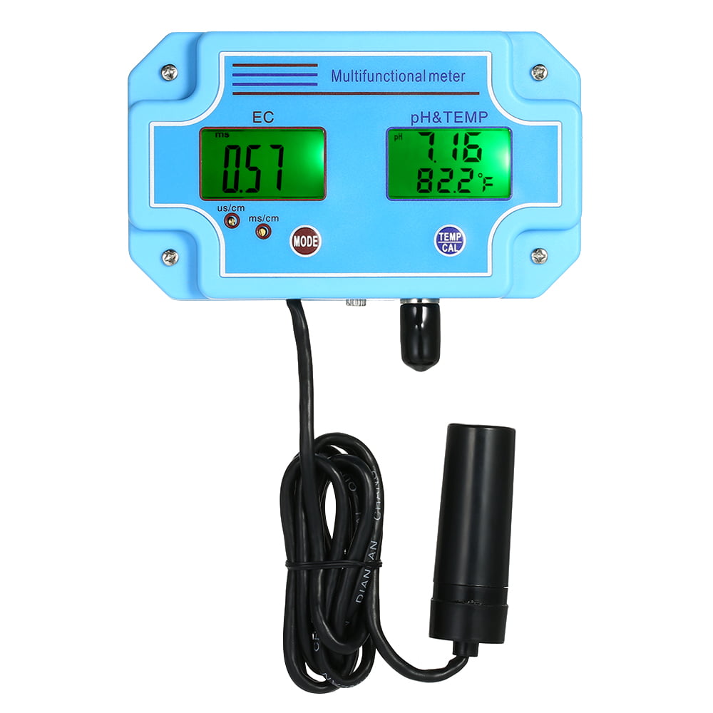 Water Quality Monitor Tester Digital PH EC TDS Temp Detector For Swimming Pool 