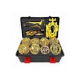 thumbnail image 1 of Ensemble de Beyblade Dorés Beyblade Burst avec Lanceur Boîte de Rangement Portable Cadeau pour Enfants, 1 of 5
