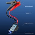 thumbnail image 4 of Dispositivo de arranque automático de arranque de coche portátil con bomba de aire de refuerzo de batería de coche 4x1800mAh, 4 of 9
