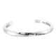 thumbnail image 2 of Brazaletes Ajustables, Brazalete Torcido, Regalo para Mujeres, Niñas, Hermanas, Madres, Amigos, Cumpleaños, , Regal - Acero Sunnimix Pulsera espiral de acero de titanio, 2 of 8