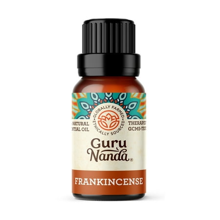 Guru Nanda Frankincense Essential Oil, 0.5 Oz (Best Way To Take Frankincense Oil)