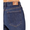 thumbnail image 4 of Pantalon de Mezclilla Straight de Tiro Alto JEANSWEST 9493 azul marino 13, 4 of 6
