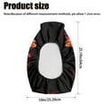 thumbnail image 7 of Renewold Comfort ATV Seat Cover 25x10 Inch Waterproof All Terrain Vehicle Seat Cover with Elastic Edge, Compatible with Honda Recon 250/Yamaha Raptor 700, Skeleton Flame, 7 of 7