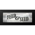 thumbnail image 2 of Bailey, Ann 14x7 Black Modern Framed Museum Art Print Titled - Feed and Seed, 2 of 5