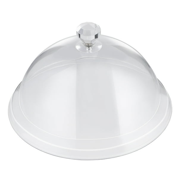 1 PC Cubierta de alimentos transparentes Cake acrílico Domo Protector de alimentación a prueba de polvo Protector de alimentos anti-volado Cubierta de domo de alimentos