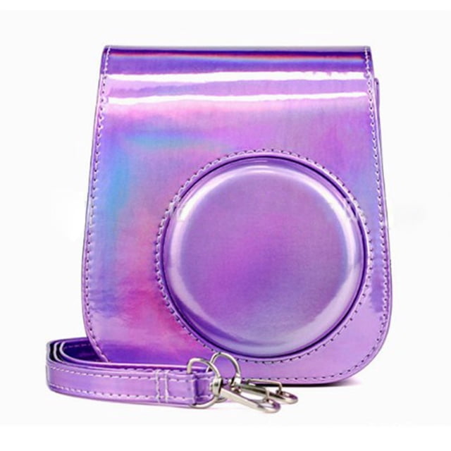 Funda de Cámara Disfrute para Instax Mini 12 con correa ajustable y Apertura precisa