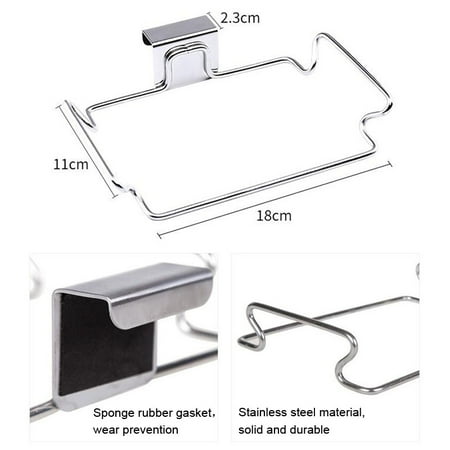 Kitchen Cabinet Door Back Hanging Holder Rack Organizer For Home