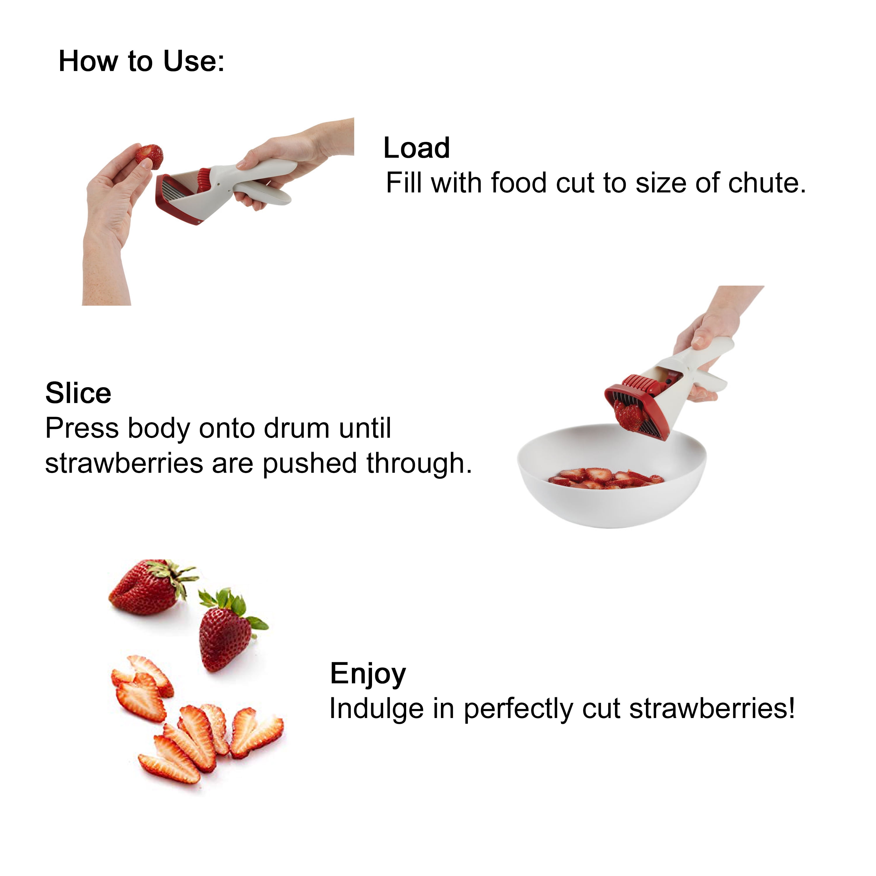 Simply Slice Strawberry Slicer
