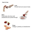 Chef'n Strawberry Slicester™ Hand-Held Strawberry Slicer, Top Rack ...