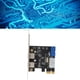 thumbnail image 4 of Tarjeta de expansión PCIE a USB30 2 puertos transferencia estable de alta velocidad conector de 20 pines tarjeta Usb Pcie para OS para Linux ANGGREK Otros, 4 of 8