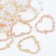 thumbnail image 4 of 24 colgantes de resina con forma de corazón de aleación para hacer aretes y collares de resina., 4 of 9