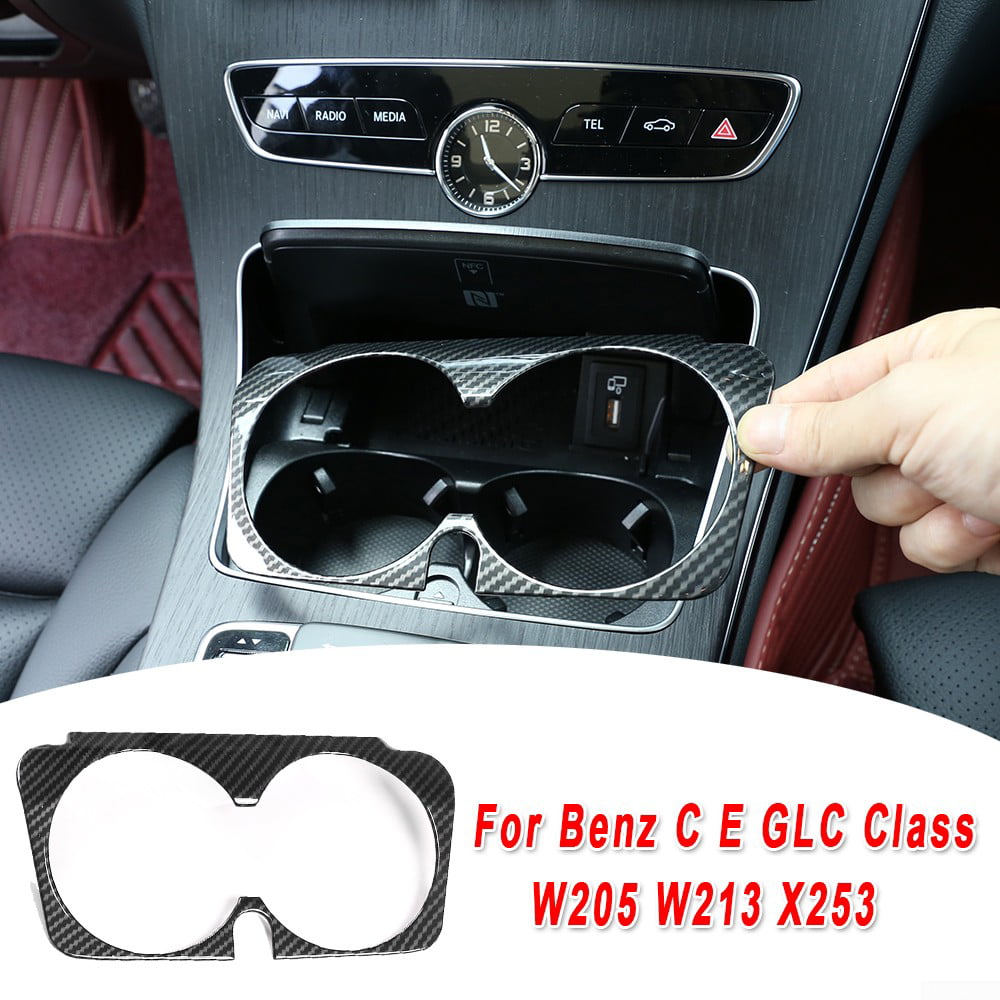 Armrest Storage Box Cup Holder Center Case For Mercedes Benz C E GLC Class W205
