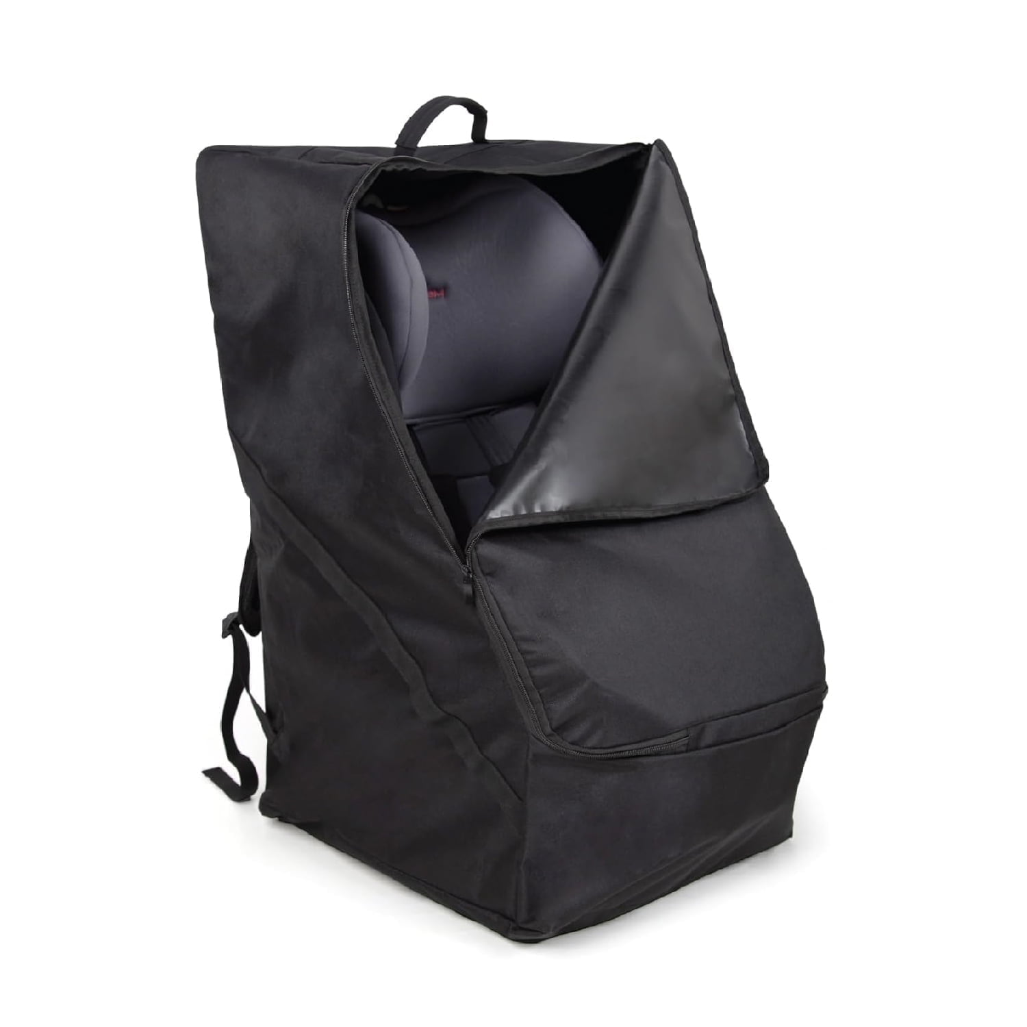 The Peanutshell Carseat Travel Bag for Airplane, Durable Padded Bag Gate Check Easy Carry Airport Car Seat Cover, Fits Most Graco, Evenflo, Toddler, Kids, Infant Baby Travel Essentials for Flying