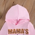 thumbnail image 6 of Bagilaanoe Toddler Baby Girl Boy Casual Sweatshirt Long Sleeve Letters Print Hooded Pullover 6M 12M 18M 24M 3T 4T 5T 6T Kids Loose Tee Tops, 6 of 6