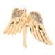 thumbnail image 4 of Angel Wing Brooch, Charming Fashion Plated Brooch Bright Crystal Exquisite Workmanship  For Birthday ANGGREK Fashion Plated Brooch, 4 of 8