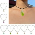 thumbnail image 2 of Handmade Resin Conch Necklace Artistic Resin Conch Necklace Neck Adornment for Women Who Love Marine Themes, 2 of 20
