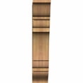 thumbnail image 2 of Ekena Millwork 5 1/2"W x 20"D x 28"H Olympic Traditional Smooth Bracket, Western Red Cedar, 2 of 13
