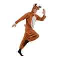 thumbnail image 3 of Traje de una pieza de alce navideño para parejas, divertido traje de fiesta para escenario, traje de reno para bar y centro comercial, 3 of 6