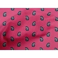 thumbnail image 4 of oneOone Organic Cotton Voile Fabric Paisley Block Decor Fabric Printed BTY 42 Inch Wide, 4 of 4