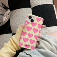 thumbnail image 4 of Cute Love Heart IMD Protective Phone Cases for Iphone 14 Pro Max 11 12 13 Pro Max 12 Pro 15 Shockproof Soft TPU Cover Bumper, 4 of 5