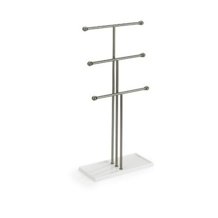 Umbra Trigem Hanging Jewelry Organizer â 3 Tier Extra Tall Tiletop Umbra Trigem Hanging Jewelry Organizer â 3 Tier Extra Tall Tiletop Necklace Holder