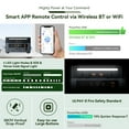 thumbnail image 3 of OSCAL Power Station 2400W(4800W Peak) 1872Wh with 1xBP2400 Battery Pack, LiFePO4 Ultra Fast Charging, with HD Stereo Speakers for Outdoor Camping, 3 of 12