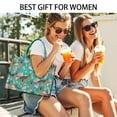 thumbnail image 5 of Large Capacity Tote Bag,German Shepherd Dog and Flower Handbag Fashion Luxury Tote Bag,15.7"x13"x 5.1" Inches,Laptop Compatible, 5 of 6